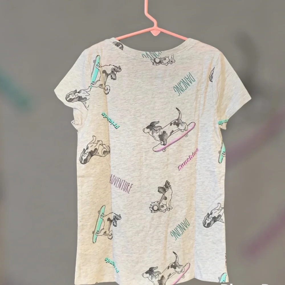 Justice Gray Graphic Short Sleeve Tee-Shirt